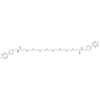 Bis(methyltetrazine-NHCO)-PEG8