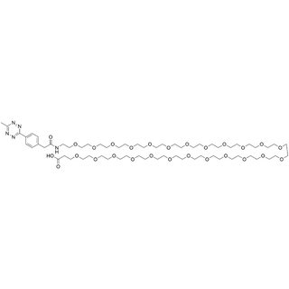 Methyltetrazine-CONH-PEG24-acid