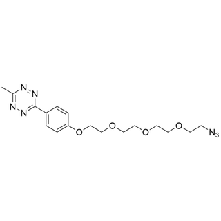 Methyltetrazine-O-PEG4-azide
