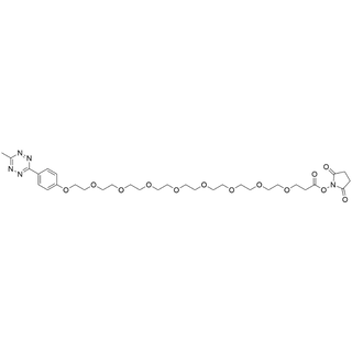 Methyltetrazine-O-PEG9-NHS ester