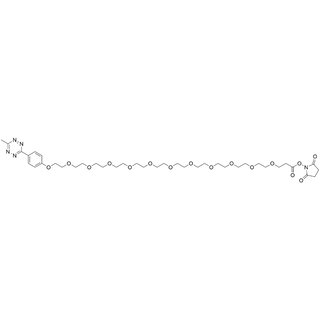 Methyltetrazine-O-PEG12-NHS ester