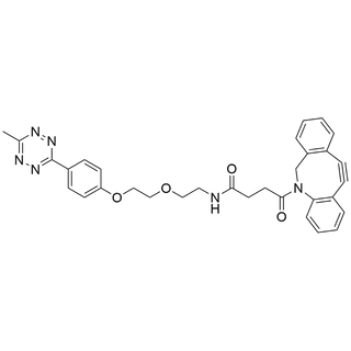Methyltetrazine-O-PEG2-DBCO