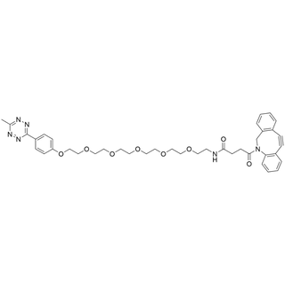 Methyltetrazine-O-PEG6-DBCO