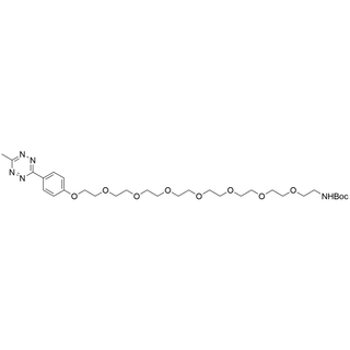 Methyltetrazine-O-PEG8-NHBoc