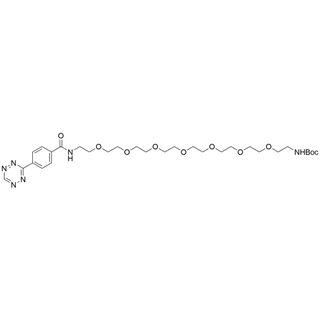 H-tetrazine-amido-PEG7-NHBoc