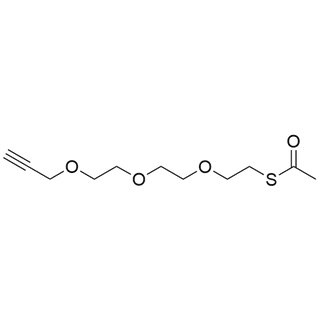 Ethanethioate-PEG3-Propargyl