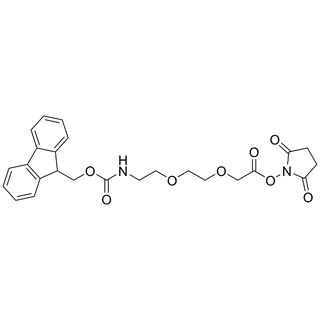 Fmoc-N-Amido-PEG2-C2-NHS ester