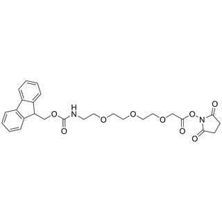 Fmoc-N-Amido-PEG3-C2-NHS ester