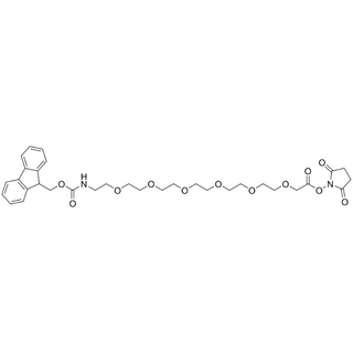 Fmoc-N-Amido-PEG6-C2-NHS ester