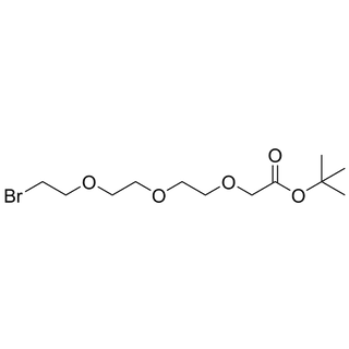 CH2COOH t-Bu Ester-PEG3-Bromide