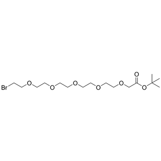 CH2COOH t-Bu Ester-PEG5-Bromide