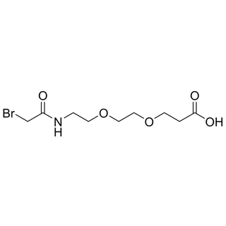 Bromoacetamido-PEG2-acid
