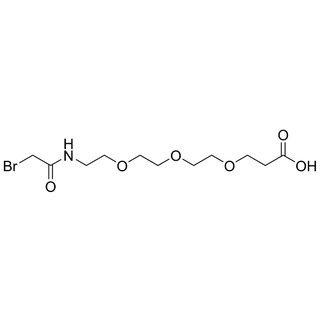Bromoacetamido-PEG3-acid