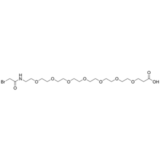 Bromoacetamido-PEG7-acid