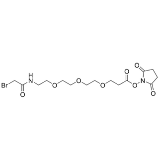 Bromoacetamido-PEG3-NHS Ester