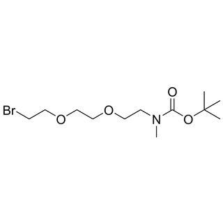 t-Boc-N-methyl-Amido-PEG2-Bromide