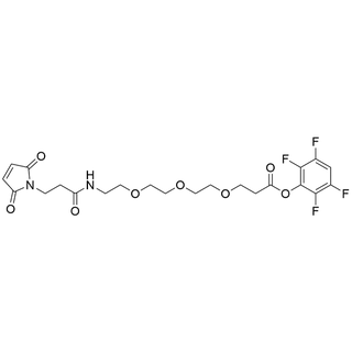 Amido Mal-PEG3-TFP Ester