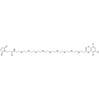 Amido Mal-PEG9-TFP Ester
