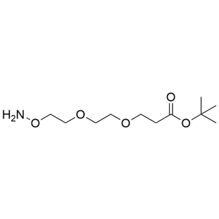 Aminooxy-PEG2-t-Bu Ester