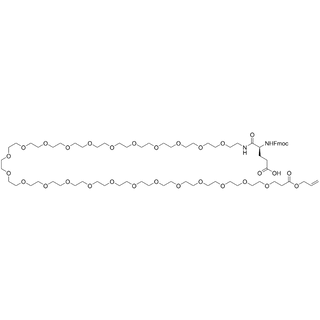 NHFmoc-Glu-(PEG24-allyl ester)