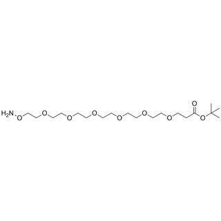 Aminooxy-PEG6-t-Bu Ester