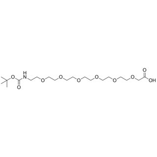 t-Boc-N-Amido-PEG6-CH2COOH