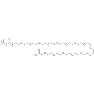 t-Boc-N-Amido-PEG15-CH2COOH