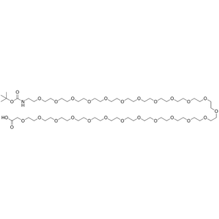 t-Boc-N-Amido-PEG24-CH2COOH