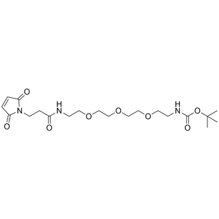 Amido Mal-PEG3-Boc Amine