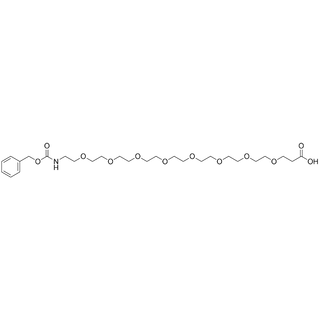 Cbz-amine-PEG8-Acid