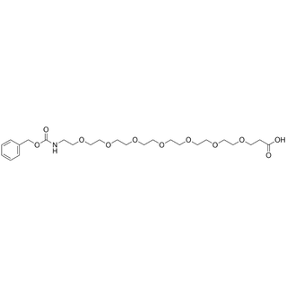 Cbz-amine-PEG7-Acid