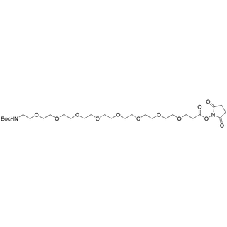 Boc-Amino-PEG8-NHS Ester