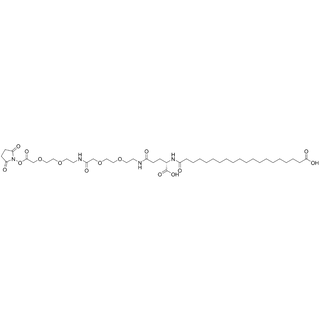 Acid-C20-Glu(AEEA-AEEA-OSu)-OH