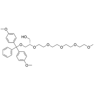 (S)-15-((bis(4-methoxyphenyl)(phenyl)methoxy)methyl)-2,5,8,11,14-pentaoxahexadecan-16-ol
