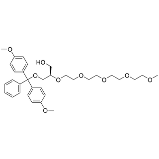 (R)-15-((bis(4-methoxyphenyl)(phenyl)methoxy)methyl)-2,5,8,11,14-pentaoxahexadecan-16-ol
