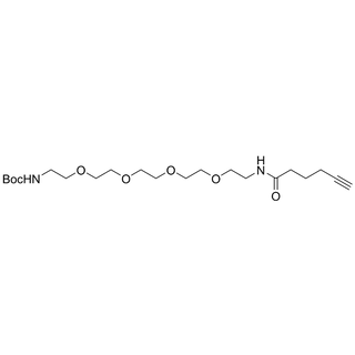 hex-5-ynamide-PEG4-NH-Boc