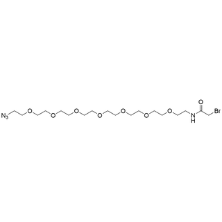 Bromoacetamide-PEG7-azide