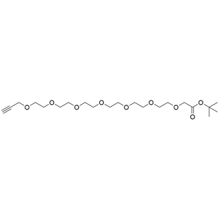 Propargyl-PEG7-CH2CO2 t-Bu Ester