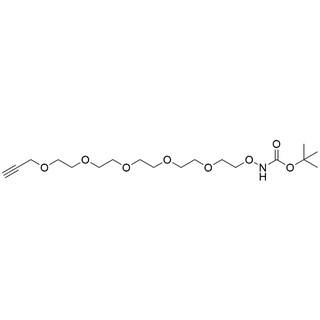 t-Boc-Aminooxy-PEG5-Propargyl