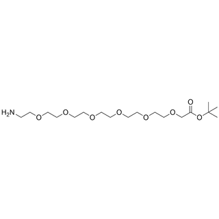 Amino-PEG6-CH2COOH t-Bu Ester