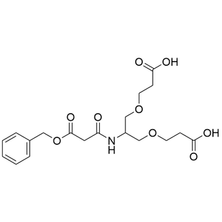 2-((3-(benzyloxy)-3-oxopropanamido))-1,3-bis(carboxylethoxy)propane 