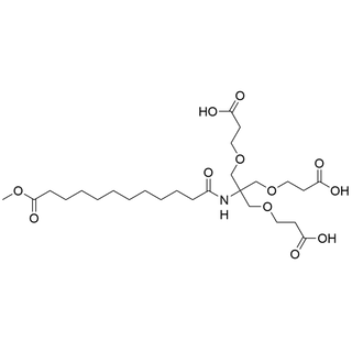 12-methoxy-12-oxododecanoic amido-Tri-(carbonylethoxymethyl)-methane