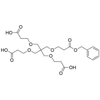 PEPT-tri(PEG1-acid)-PEG1-benzyl ester