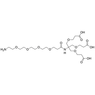 Amine-PEG4-Amido-tri-(carboxyethoxymethyl)-methane