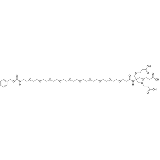 Cbz-N-Amido-PEG10-Amido-tri-(carboxyethoxymethyl)-methane