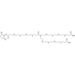 N-(PEG4-NHS ester)-N-bis(PEG4-acid)