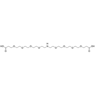 NH-bis(PEG4-acid) HCl salt