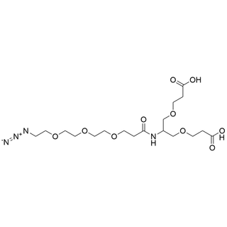 2-(Azido-PEG3-amido)-1,3-bis(carboxylethoxy)propane