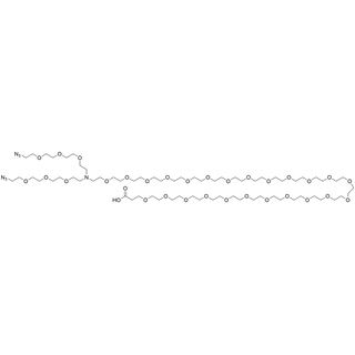 N-(acid-PEG24)-N-bis(PEG3-azide)