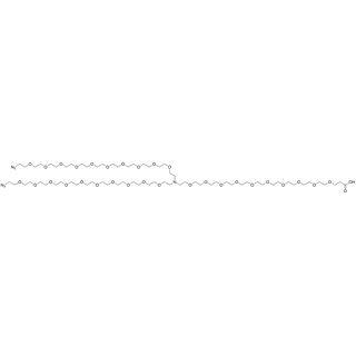 N-(acid-PEG10)-N-bis(PEG10-azide)